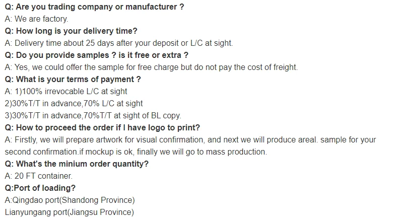 FAQ