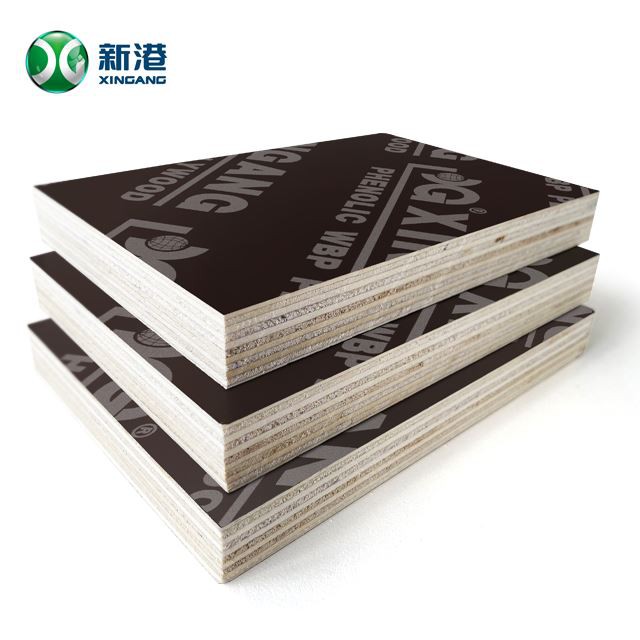 13Layers Hardwood Core Film Faced Plywood For Construction