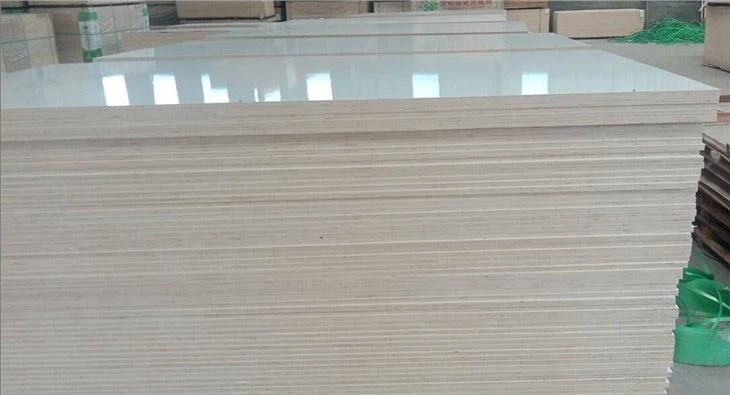18MM High Gloss MDF Board With Marble Texture For Cabinet Doors