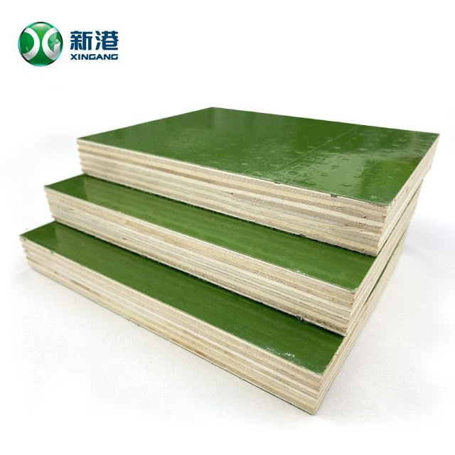 PVC Plywood Green Plastic Film Faced Plywood