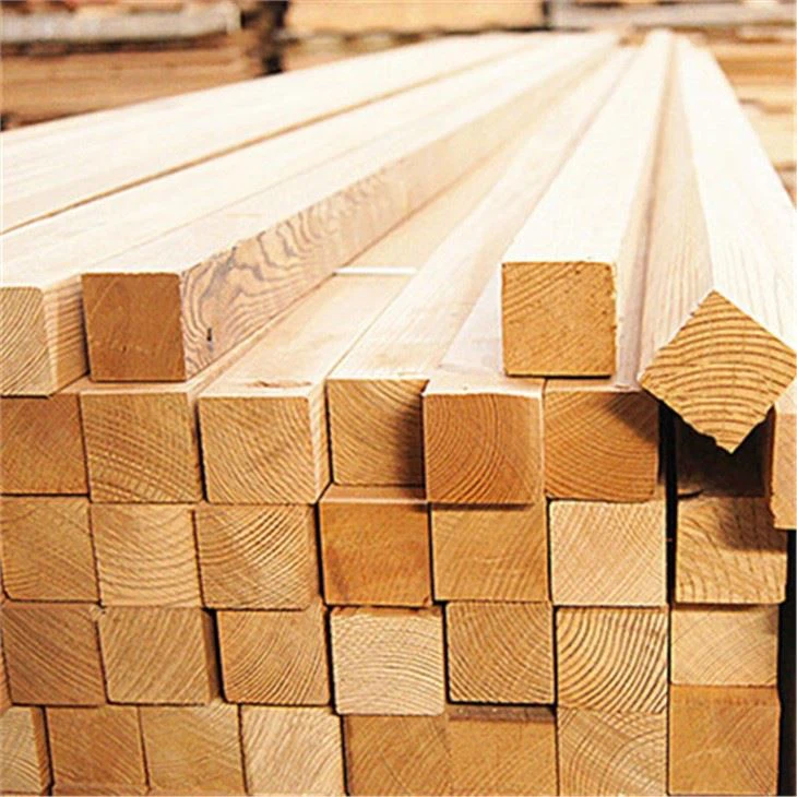 Factory Supply Lumber Wood Furniture Pine Poplar Lumber For Construction