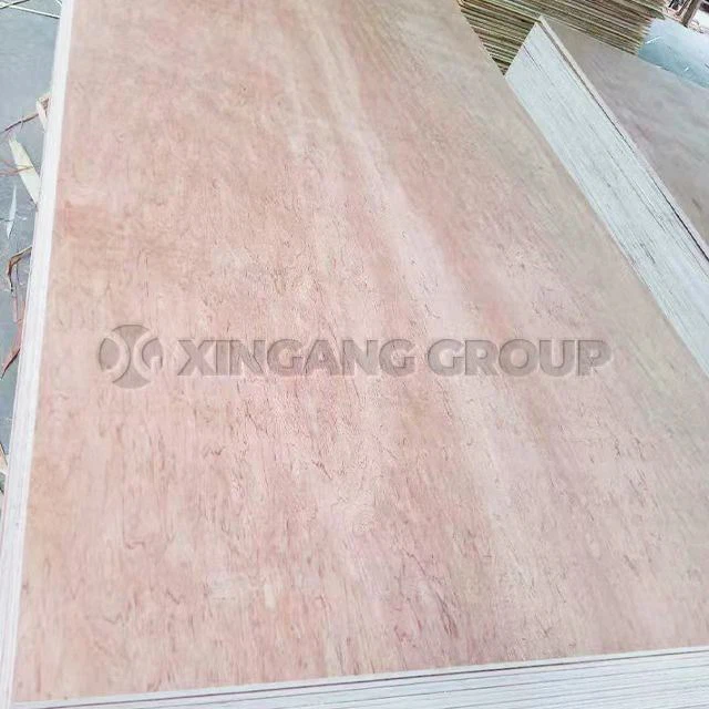 9mm Resistant To Deformation Wood Grain Bintangor Plywood For Packing