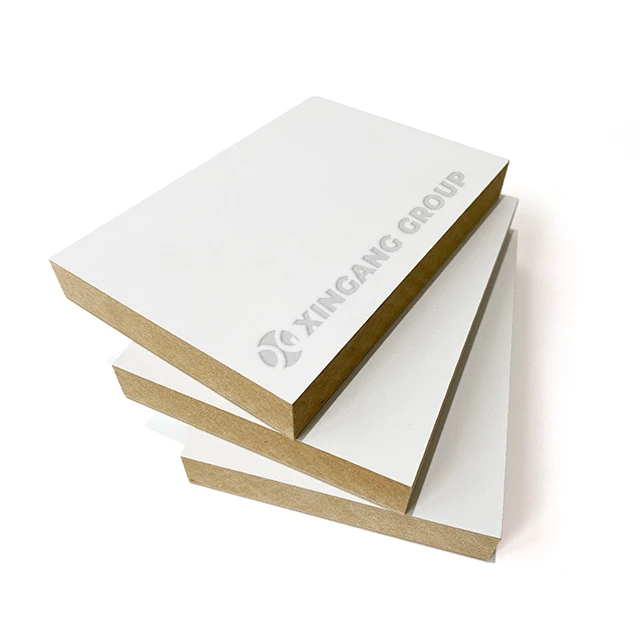 16mm 2 Sides White Melamine Particle Board For Kitchen Cabinets Usage