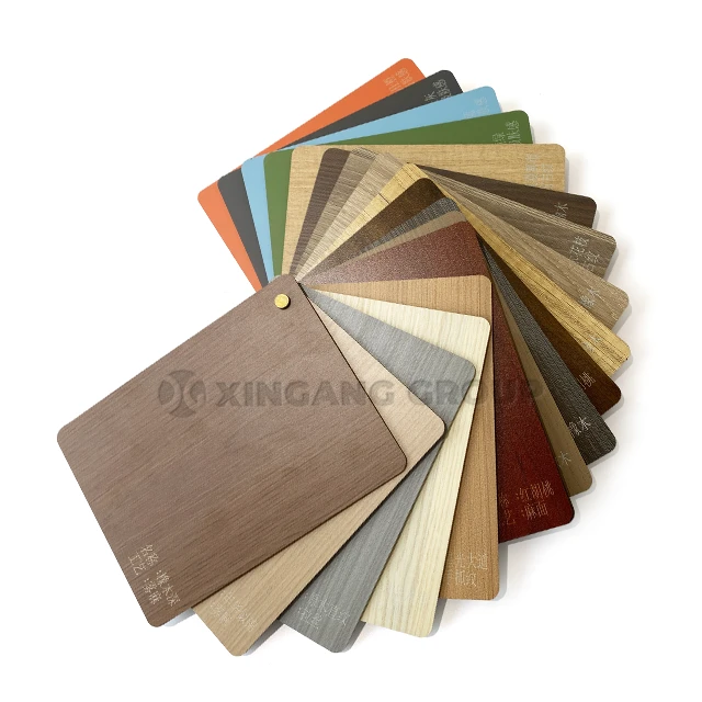 1220*2440mm Melamine Paper Laminated Particle Board For Fueniture Usage
