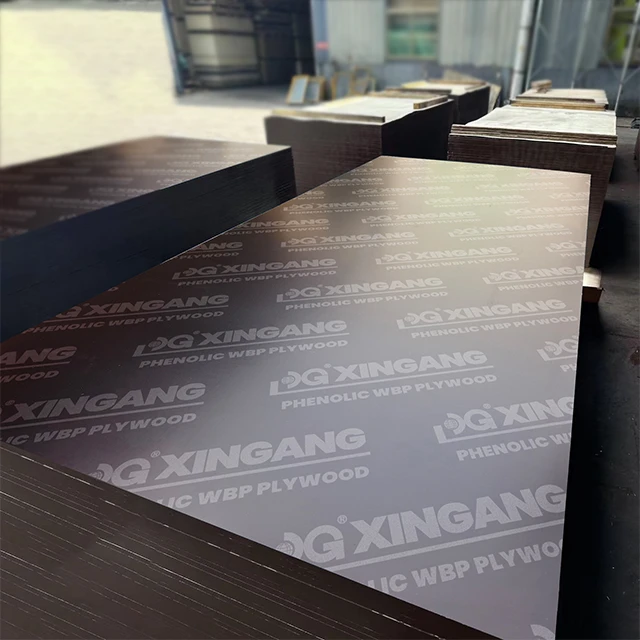 Black Film‑Faced Plywood Concrete Construction Formwork factory