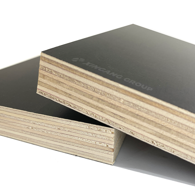 Black Brown Red Film Faced Plywood With Poplar Finger Joint Core factory