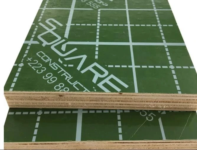 Green Plastice Pvc Costed Plywood