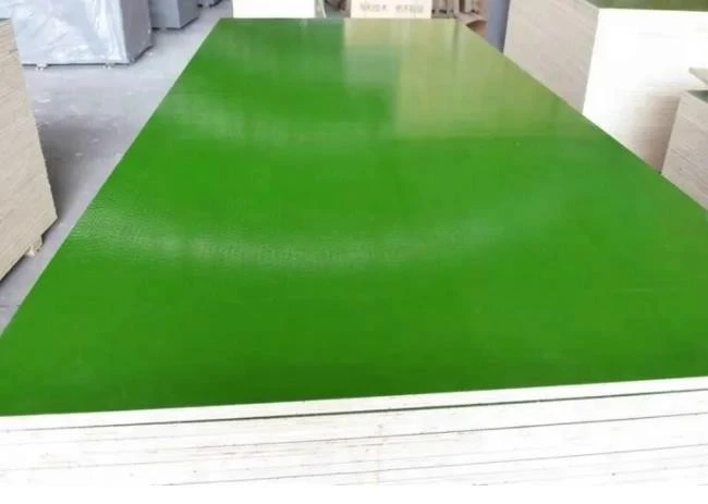 Green Plastice Pvc Costed Plywood